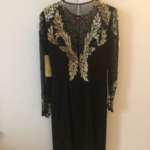 Black dress sequence